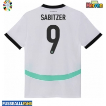 Österreich Marcel Sabitzer #9 Auswärtstrikot EM 2024 Kurzarm